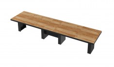 LARGO 160 table (high gloss / super matt)
