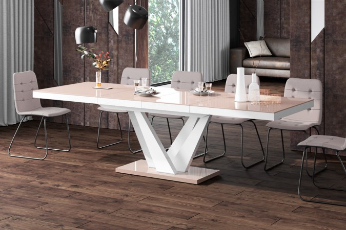 VEGAS 160 table (high gloss / super matt/super decor)