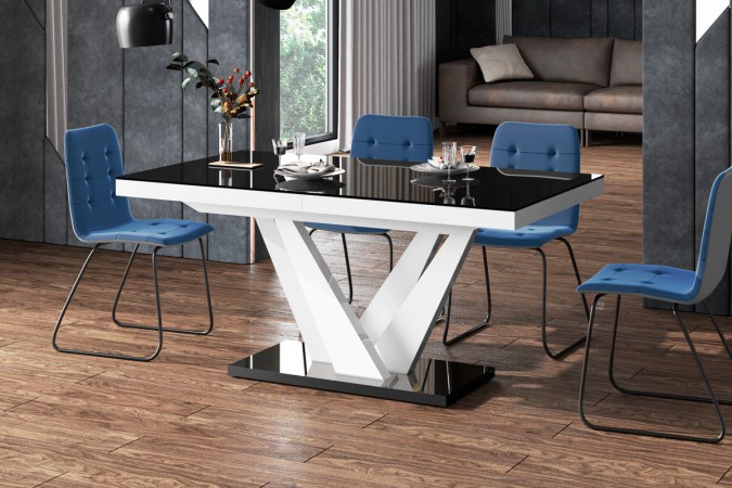 VEGAS 160 table (high gloss / super matt/super decor)