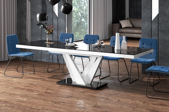 VEGAS 160 table (high gloss / super matt/super decor)