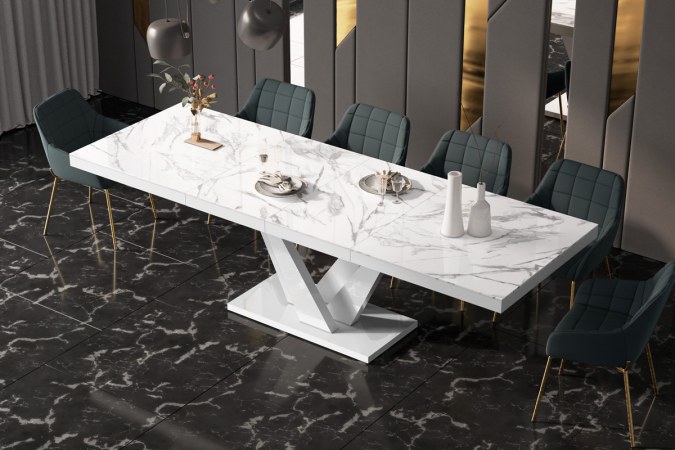 VEGAS 160 table (high gloss / super matt/super decor)