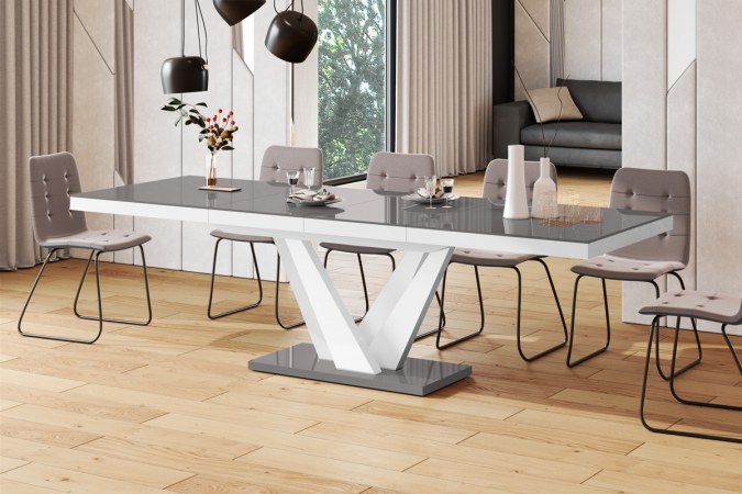 VEGAS 160 table (high gloss / super matt/super decor)