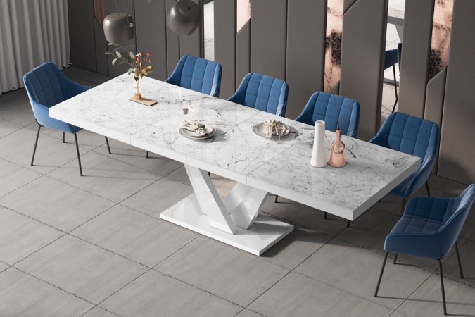 VEGAS 160 table (high gloss / super matt/super decor)