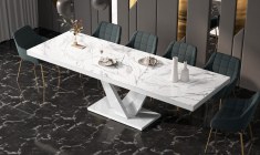 VEGAS 160 table (high gloss / super matt/super decor)