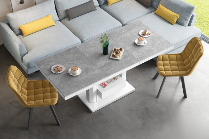QUADRO MAX coffee table (high gloss/different colours)