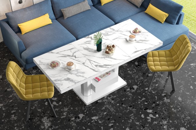 QUADRO MAX coffee table (high gloss/different colours)
