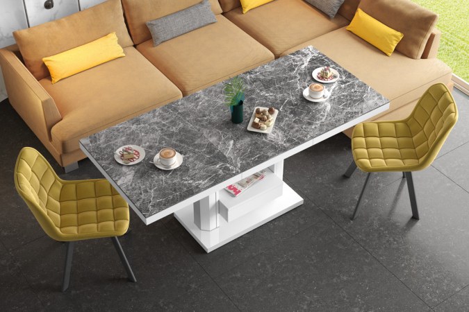 QUADRO MAX coffee table (high gloss/different colours)