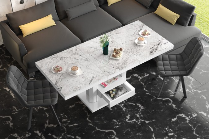 QUADRO MAX coffee table (high gloss/different colours)