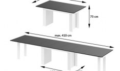 MAGRO 170 TABLE (high gloss / super matt)