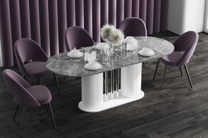 CESARO table (high gloss / super matt)