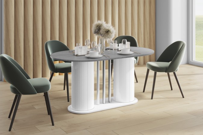 CESARO table (high gloss / super matt)
