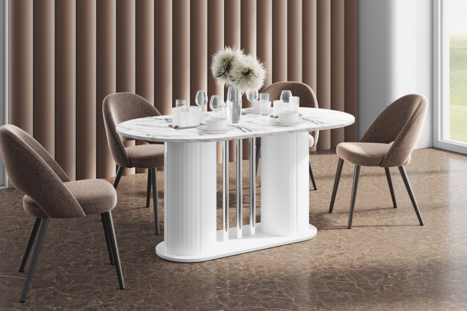 CESARO table (high gloss / super matt)