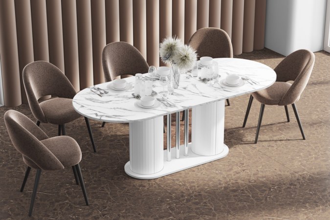 CESARO table (high gloss / super matt)