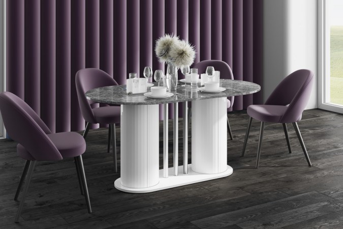 CESARO table (high gloss / super matt)