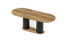 CESARO table (high gloss / super matt)