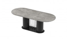 CESARO table (high gloss / super matt)