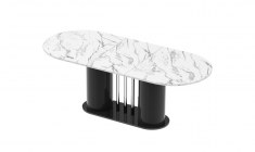 CESARO table (high gloss / super matt)