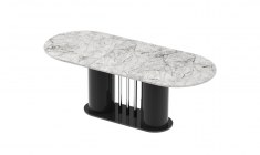 CESARO table (high gloss / super matt)