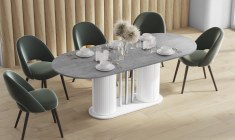 CESARO table (high gloss / super matt)