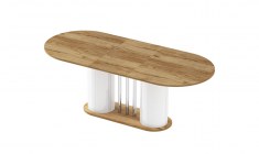 CESARO table (high gloss / super matt)