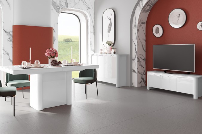 FORUM table  (high gloss / super matt)