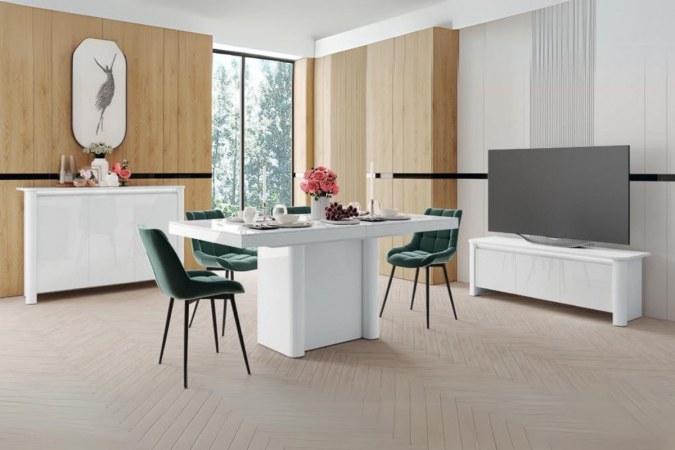 FORUM table  (high gloss / super matt)