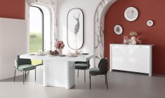 FORUM table  (high gloss / super matt)