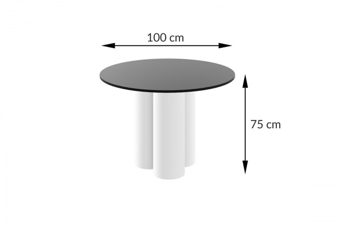RAVEO Round Table  (high gloss / super matt)