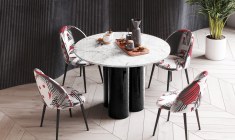 RAVEO Round Table  (high gloss / super matt)