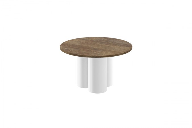RAVEO MINI Round Coffee Table (high gloss / super matt)