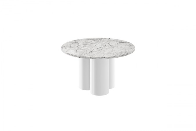 RAVEO MINI Round Coffee Table (high gloss / super matt)