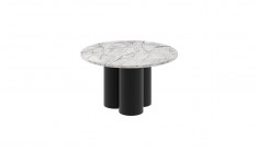 RAVEO MINI Round Coffee Table (high gloss / super matt)