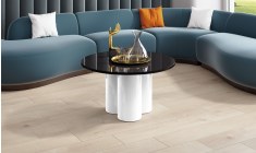 RAVEO MINI Round Coffee Table (high gloss / super matt)