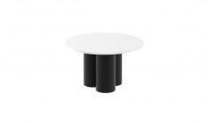 RAVEO MINI Round Coffee Table (high gloss / super matt)