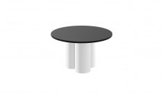 RAVEO MINI Round Coffee Table (high gloss / super matt)