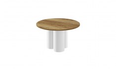 RAVEO MINI Round Coffee Table (high gloss / super matt)