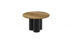 RAVEO MINI Round Coffee Table (high gloss / super matt)