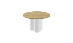 RAVEO MINI Round Coffee Table (high gloss / super matt)