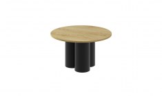 RAVEO MINI Round Coffee Table (high gloss / super matt)