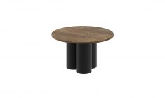 RAVEO MINI Round Coffee Table (high gloss / super matt)