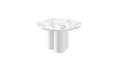 RAVEO MINI Round Coffee Table (high gloss / super matt)