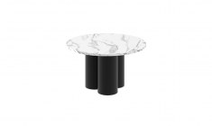RAVEO MINI Round Coffee Table (high gloss / super matt)