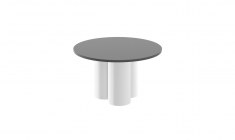 RAVEO MINI Round Coffee Table (high gloss / super matt)