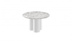 RAVEO MINI Round Coffee Table (high gloss / super matt)