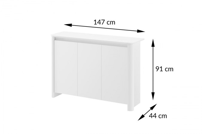 FORUM sideboard  (high gloss)