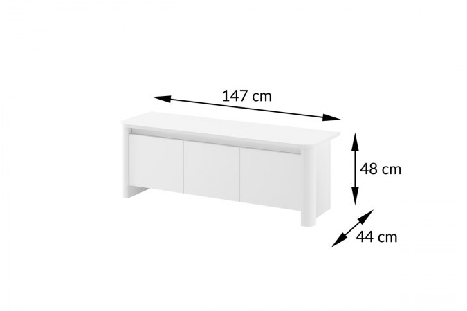 FORUM TV table  (high gloss)
