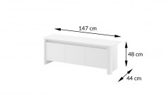 FORUM TV table  (high gloss)