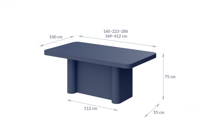 PORTOFINO table (super matt)