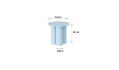 COMO 66 coffee table (super matt)