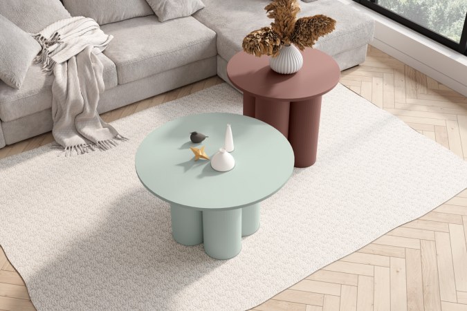 COMO 80 coffee table (super matt)